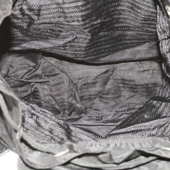 PRADA Backpack Nylon Black Auth ac2742 - Picture 11 of 16